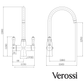 Unfinished Brass Finish | Traditional 3 in 1 Instant Boiling Tap |