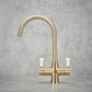 Unfinished Brass Finish | Traditional 3 in 1 Instant Boiling Tap |
